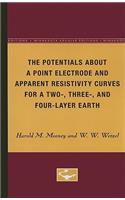 Potentials about a Point Electrode and Apparent Resistivity Curves for a Two-, Three-, and Four-Layer Earth