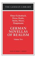 German Novellas of Realism: Ebner-Eschenbach, Heyse, Raabe, Storm, Meyer, Hauptmann