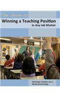 Guide to Winning a Teaching Position in Any Job Market