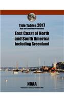 Tide Tables 2017: East Coast of North and South America Including Greenland