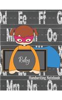Handwriting Notebook Ruby