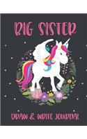 Big Sister Draw and Write Journal