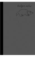 Badger Notes