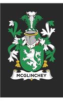 McGlinchey: McGlinchey Coat of Arms and Family Crest Notebook Journal (6 x 9 - 100 pages)