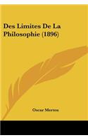Des Limites De La Philosophie (1896)