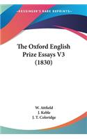 Oxford English Prize Essays V3 (1830)