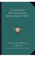 Catalogue Des Reliquiae Mailleanae (1869)