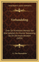 Verhandeling