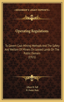Operating Regulations