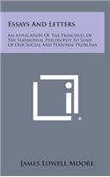 Essays and Letters: An Application of the Principles of the Harmonial Philosophy to Some of Our Social and Personal Problems