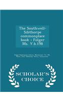 Southwell-Sibthorpe Commonplace Book