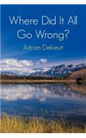 Where Did It All Go Wrong?