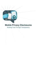 Mobile Privacy Disclosures