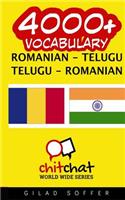 4000+ Romanian - Telugu Telugu - Romanian Vocabulary