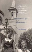 Andalucia (Spain). Campillos (Malaga).de Donde Brota El Agua y Manan Libertades.