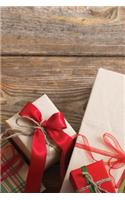 Rustic Presents Notebook: 150 Page Holiday Notebook Journal