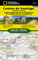 Camino de Santiago 2 of 4 Map [Santo Domingo de la Calzada to Terradillos de Los Templarios]
