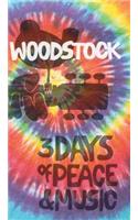 Woodstock Lined Journal Tie-Dye LOGO