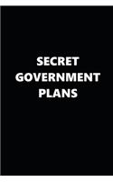 2020 Daily Planner Funny Humorous Secret Government Plans Plans 388 Pages: 2020 Planners Calendars Organizers Datebooks Appointment Books Agendas