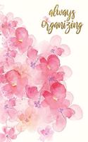 always organizing: Work Journal Planner