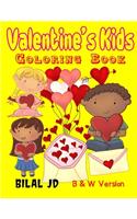 Valentine's Kids Coloring Book