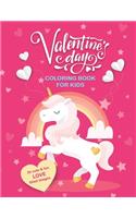 Valentine's Day Coloring Book For Kids