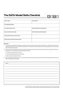 Project Data Skills Checklist Forms