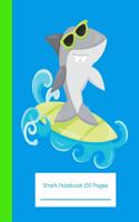 Shark Notebook 150 Pages