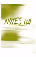 Notes 120: (7 x 10) Notebook(13 Notes 120)