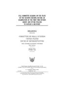 Full committee hearing on the state of the nation's housing sector: an examination of the first time buyer's credit and future policies to sustain a recovery