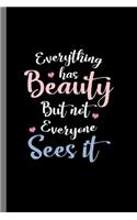 Everything has Beauty but not Everyone sees it