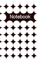 Notebook: Polka Dot Notebook for Polka Dot Lovers; Dotty Notebook; Pattern Notebook; 6x9inch Notebook with 108-wide lined pages