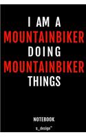 Notebook for Mountainbikers / Mountainbiker: awesome handy Note Book [120 blank lined ruled pages]