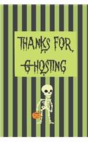 Thanks for Ghosting