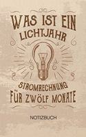 NOTIZBUCH A5 Dotted: Elektroinstallateur Notizheft GEPUNKTET 120 Seiten - Elektroniker Sprüche Notizblock Elektriker Humor Skizzenbuch - Elektrizität Geschenk für Handwe