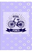 Pedal Power: The Best Journal Notebook for Cycling, Cycling Instructors, and Bicycle Riders.