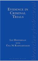 Evidence in Criminal Trials