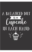 A Balanced Diet Is a Cupcake in Each Hand