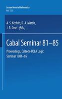 Cabal Seminar 81-85