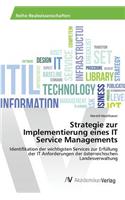 Strategie zur Implementierung eines IT Service Managements