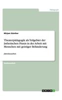 Theaterpädagogik als Teilgebiet der ästhetischen Praxis in der Arbeit mit Menschen mit geistiger Behinderung