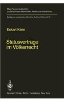 Statusverträge Im Völkerrecht