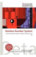 Residue Number System: (English)