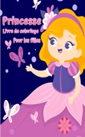 Livre de coloriage petite princesse