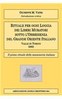 Rituale per ogni Loggia dei Liberi Muratori