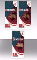 B ENGLISH : Complete and Organised Spoken English & Personality Development Course in 12 Weeks | Combo Set of 3 Books (Volume - 1, 2, & 3)