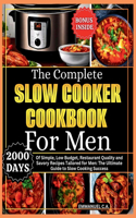 Complete Slow Cooker Cookbook for Men