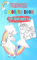 Unicorn Coloring Book For Kids Ages 4-8