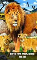 how to draw animals books for kids