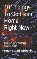 101 Things To Do From Home Right Now!: An Apocalypse boredom survival guide!